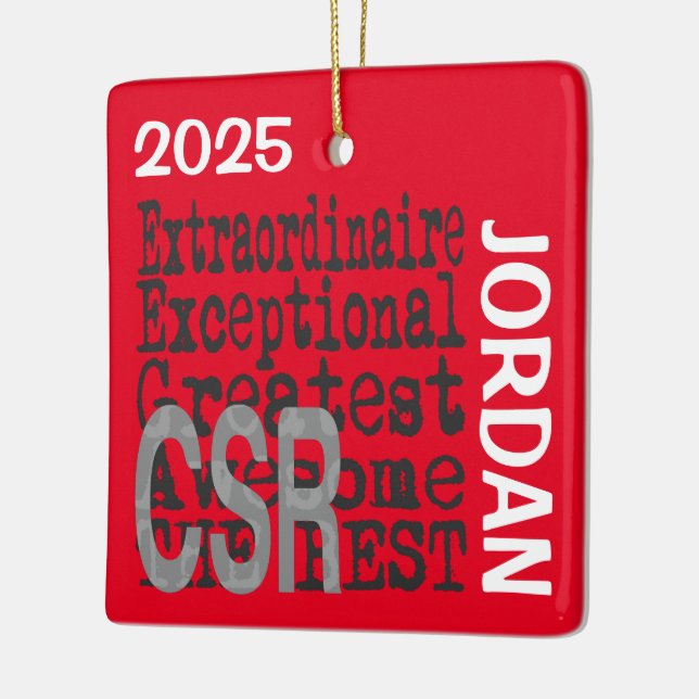 CSR Extraordinaire CUSTOM Keramikornament (Links)
