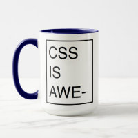 CSS gepaginierte SammelTasse