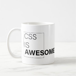 css ist phantastisch , Sarcastic Gifts for program Kaffeetasse
