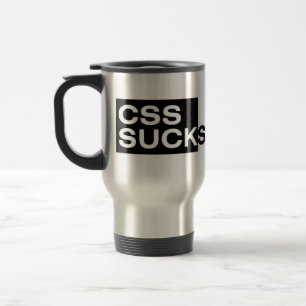 CSS ist zum Kotzen Reisebecher