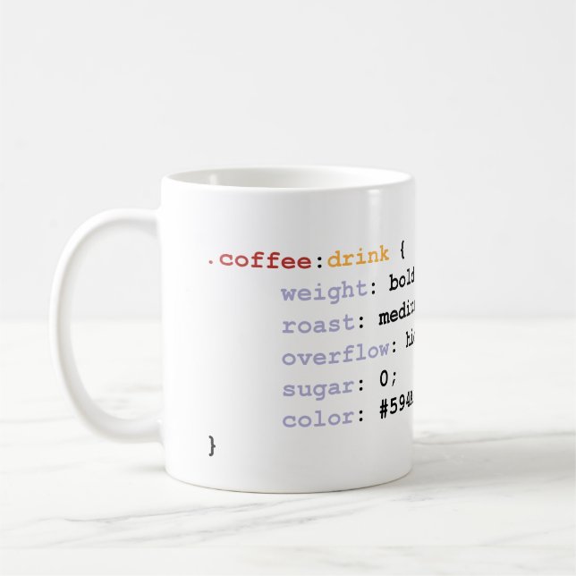 Css-Kaffee Kaffeetasse (Links)