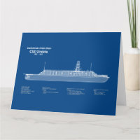 CSS Virginia - Pläne für den Schiffsbau ABD