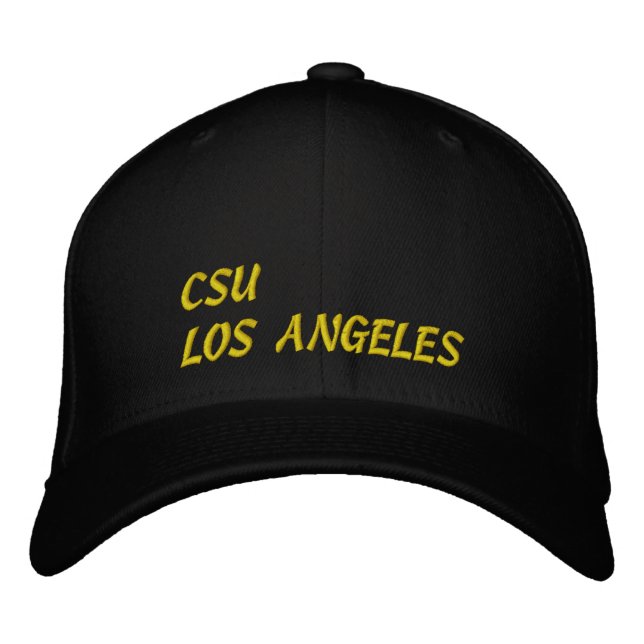 CSU Los Angeles bestickter Hut (Vorderseite)