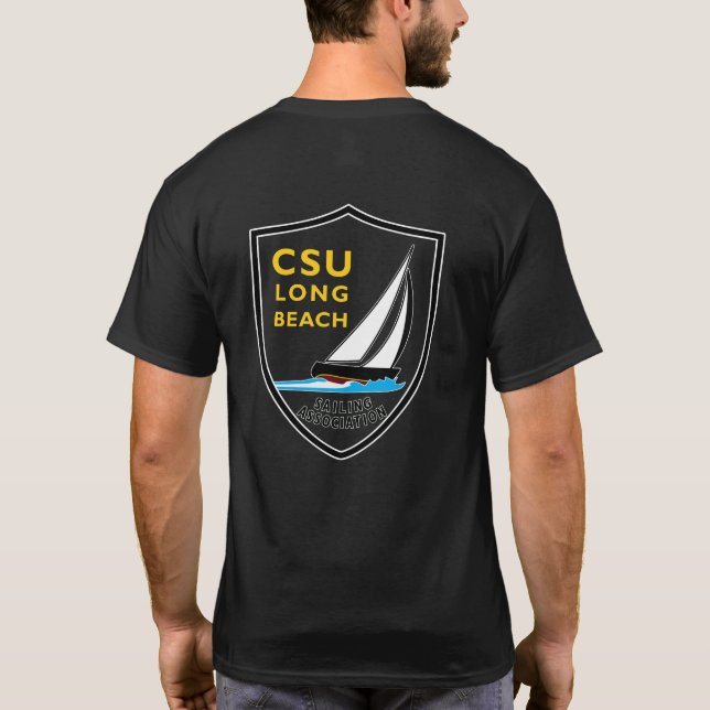 CSULB Sailing Association T - Shirt (Rückseite)