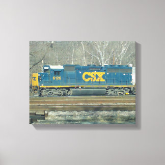 CSX Diesel-Motor Leinwanddruck