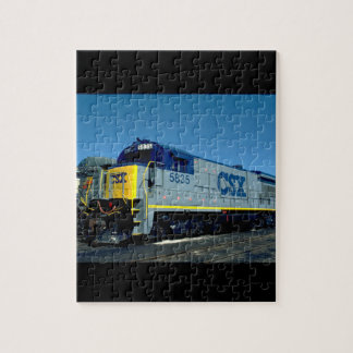 CSX GE B36-7 #5835, 1990_Trains Puzzle
