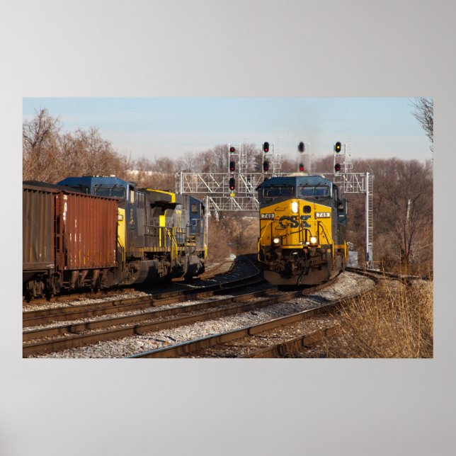 CSX Lansdowne Interlocking Poster (Vorne)