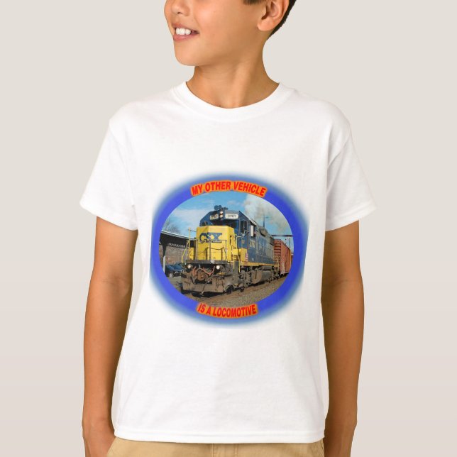 CSX-Lokomotive T-Shirt (Vorderseite)