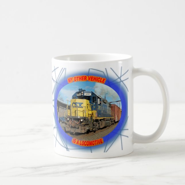 CSX-Lokomotive Tasse (Rechts)