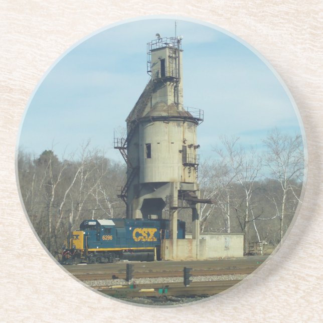 CSX-Motor unter dem Kohlen-Turm Untersetzer (Vorne)