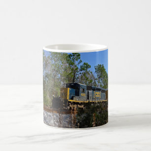 CSX-Zug in Gautier MS Kaffeetasse