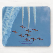 CT-114 Tutor Snowbirds Subsonic Jets Mousepad