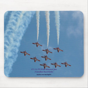 CT-114 Tutor Snowbirds Subsonic Jets Mousepad