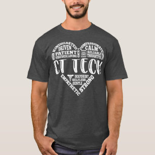 CT Tech, Radiologe, XRay Gekümmert, Mitgefühl, T-Shirt