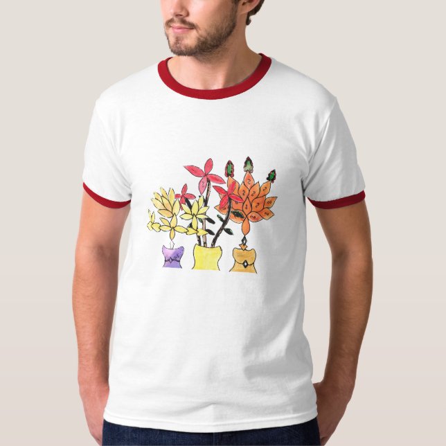 CTCInternational - Blumen T-Shirt (Vorderseite)
