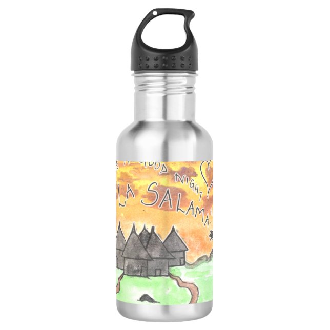 CTCInternational - gute Nacht Edelstahlflasche (Vorderseite)