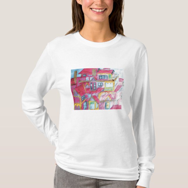 CTCInternational - Häuser T-Shirt (Vorderseite)