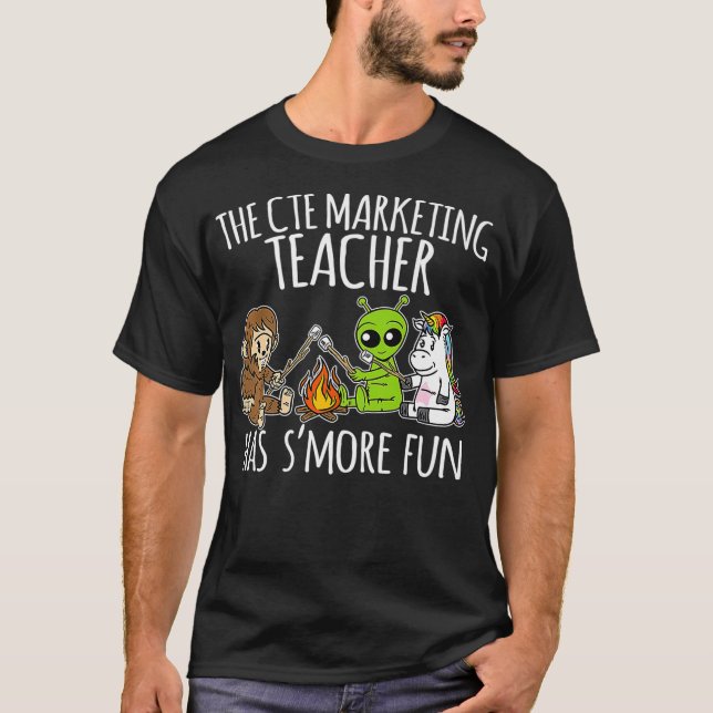 CTE Marketing Lehrer hat mehr Spaß Team Geschenke  T-Shirt (Vorderseite)