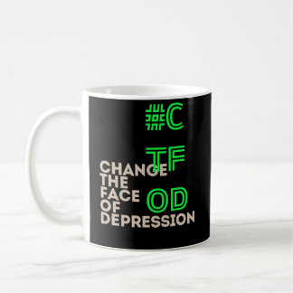 CTFOD verändern das Gesicht der Depression Neon Bl Kaffeetasse