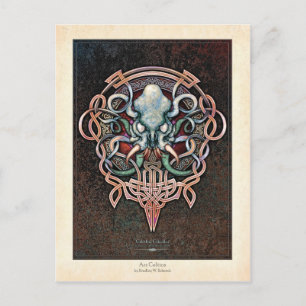 Ctheltic Cthulhu Postcard Postkarte