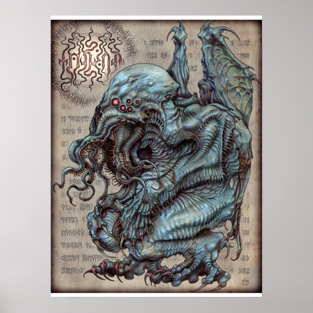 Cthulhu 18x24 poster (Vorne)