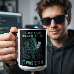Cthulhu Ancient Call Spam Tasse Lustiger Eldritch