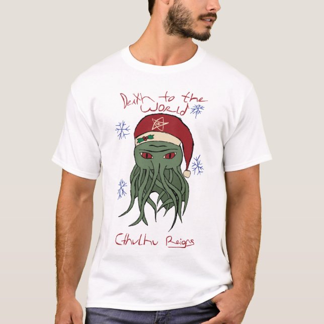 Cthulhu Christmas1168png1168 T-Shirt (Vorderseite)