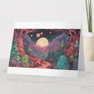 Cthulhu Christmas Spirits- The Ghost of Squalloriu Karte