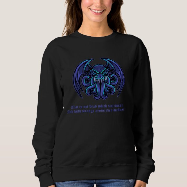 Cthulhu Cosmic Horror Tentacle Monster Ia Ia Child Sweatshirt (Vorderseite)