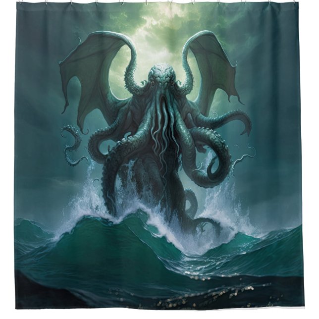 Cthulhu Duschvorhang (Vorderseite)