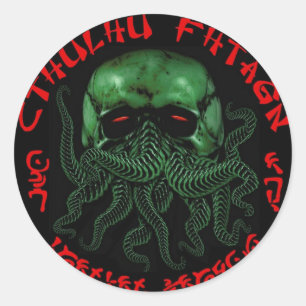 Cthulhu Fhtagn Aufkleber