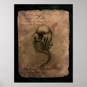 Cthulhu Fischeier Poster