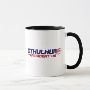 Cthulhu für Präsidenten Mug Tasse