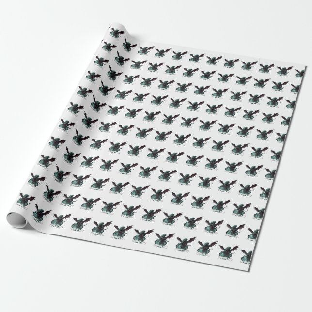 Cthulhu Geschenkpapier (Ungerollt)