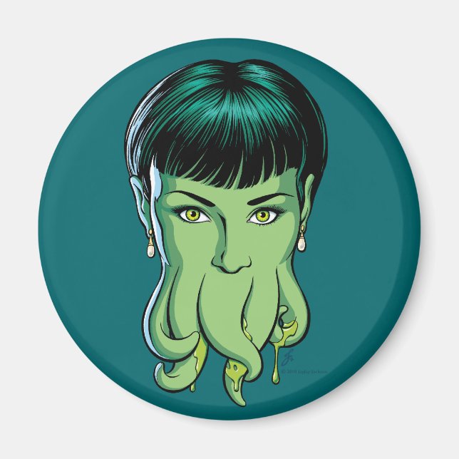 Cthulhu Girl Magnet (Vorne)
