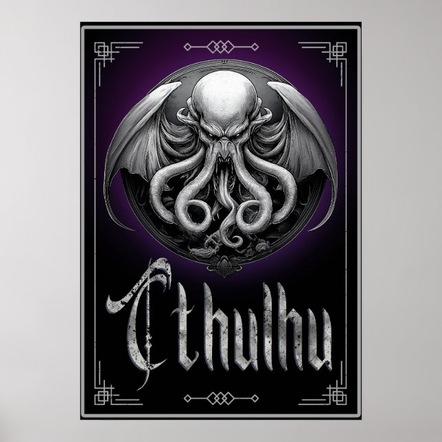 Cthulhu Halloween-Horror Poster (Vorne)