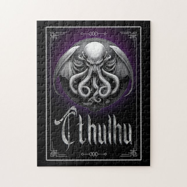 Cthulhu Halloween-Horror Puzzle (Vertikal)