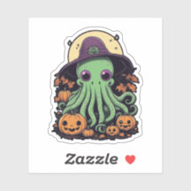 Cthulhu Halloween Madness - Kawaii Lila Hexe