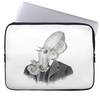 Cthulhu Herr-Vintager Illustrations-Laptop-Kasten Laptopschutzhülle
