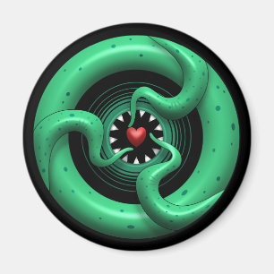 Cthulhu Herz-Magnet Magnet