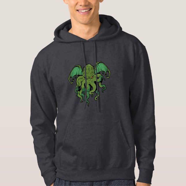 Cthulhu Hoodie (Vorderseite)