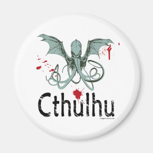 Cthulhu Horror-vektorkunst Magnet