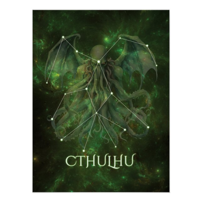 Cthulhu-Konstellation Poster (Vorderseite)