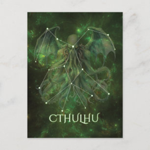 Cthulhu-Konstellation Postkarte