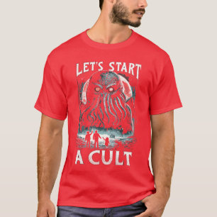 Cthulhu Lasst uns einen Kult gründen Vintage Kosmi T-Shirt