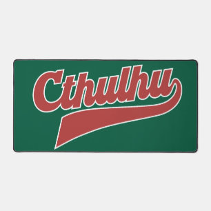 Cthulhu League Script - Vintag Eldritch Lettering Schreibtischunterlage