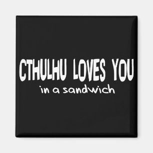 Cthulhu Lieben You Magnet
