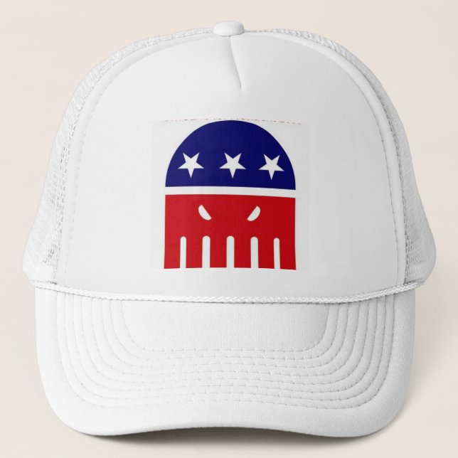 cthulhu Logo Truckerkappe (Vorderseite)