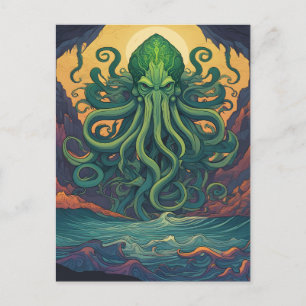 Cthulhu Mystical Symbolism Postkarte