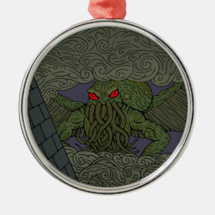 Cthulhu Ornament Aus Metall